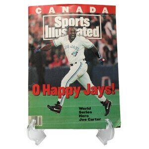 Vintage Sports Illustrated Canada Blue Jays World Series Nov 1993 Joe Carter